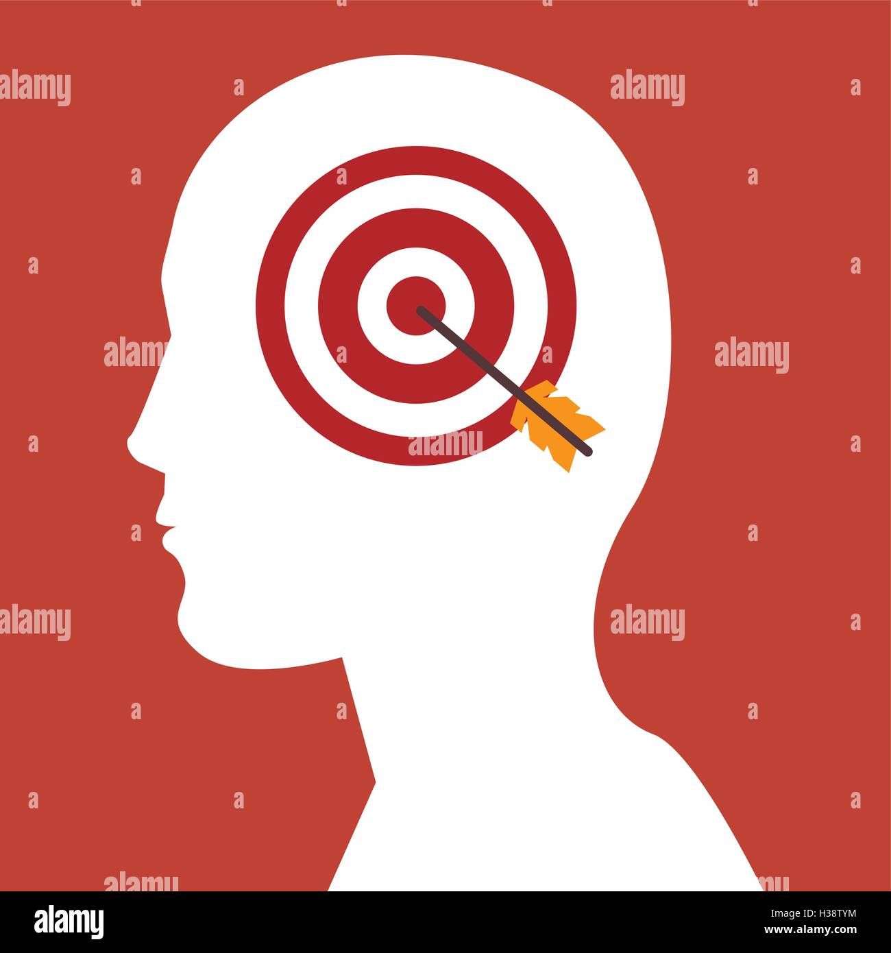 human head profile Stock Vector Image & Art - Alamy