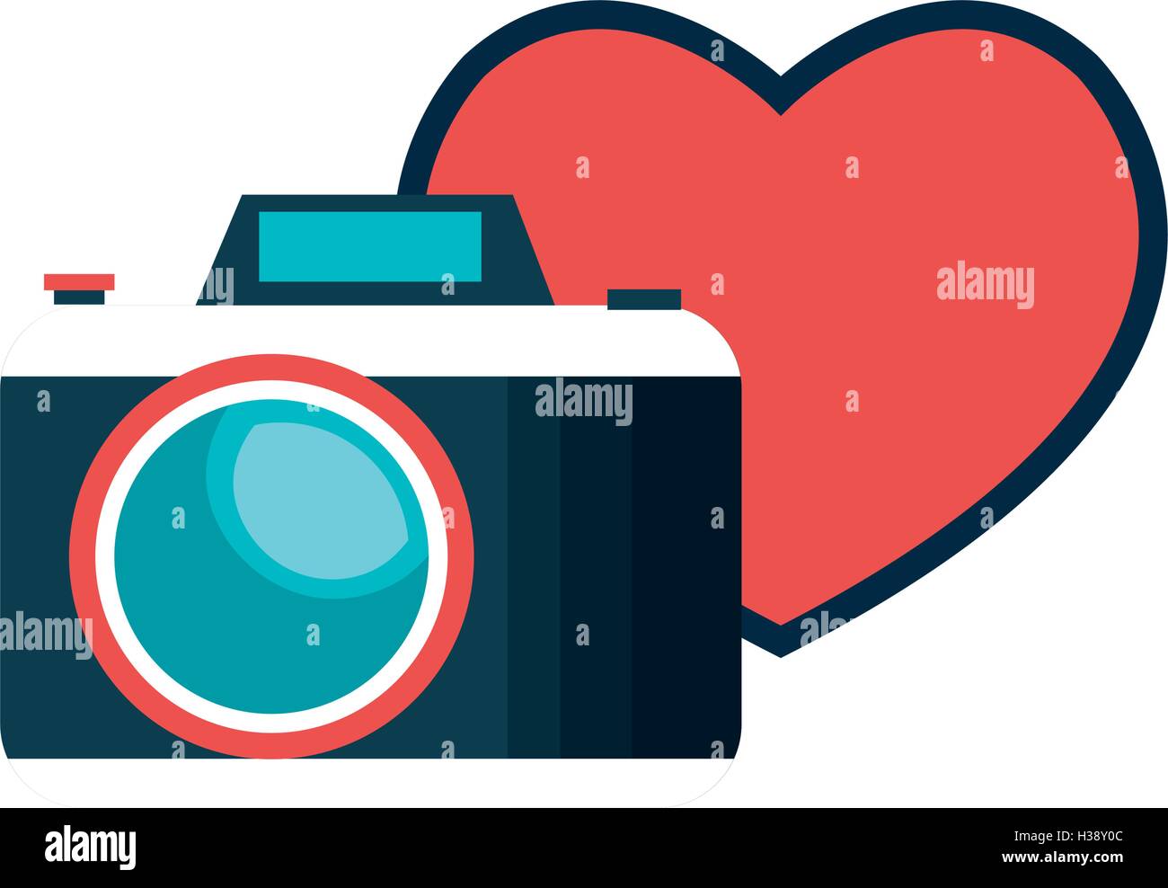 photographic camera device Stock Vector Image & Art - Alamy