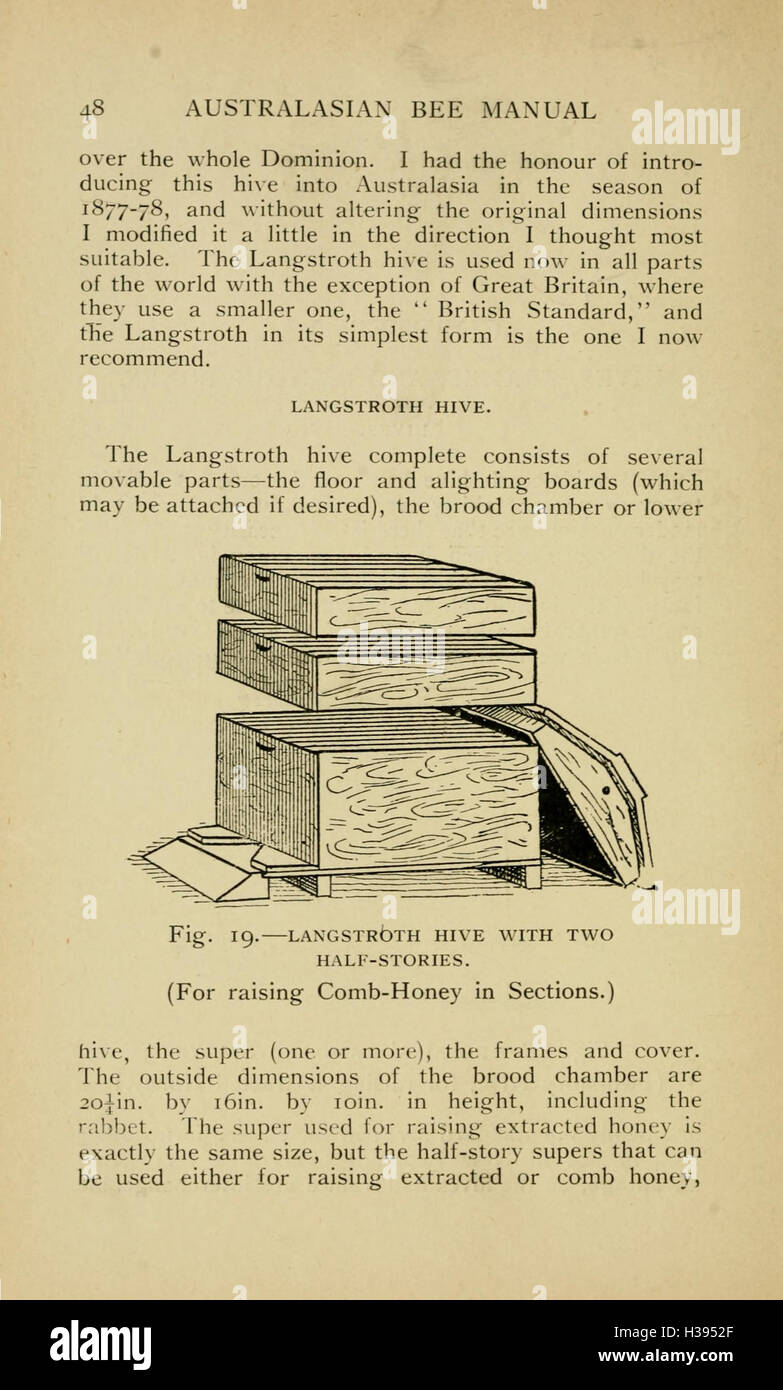 This page provides an illustrated guide to bee culture in the southern ...
