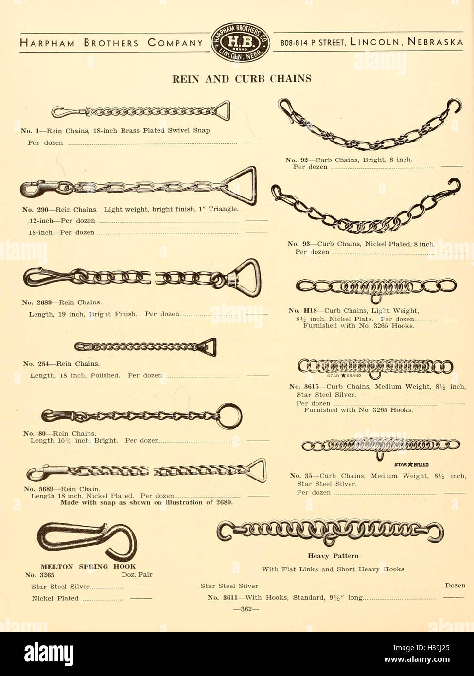 A catalog of various objects, likely in a museum or collection