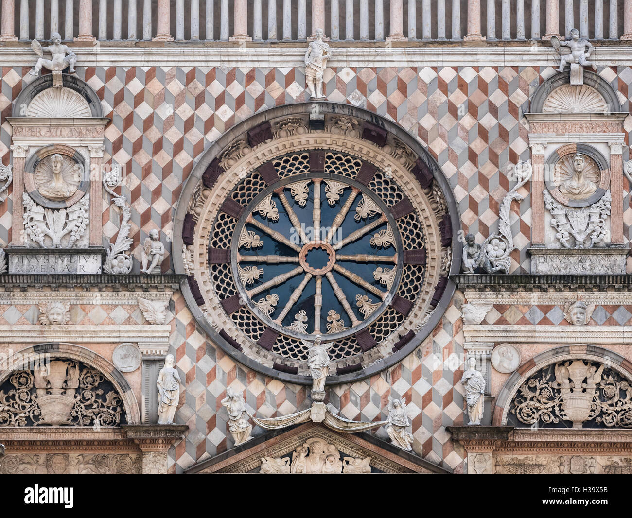 Basilica di Santa Maria Maggiore Bergamo Alta, Italy Stock Photo