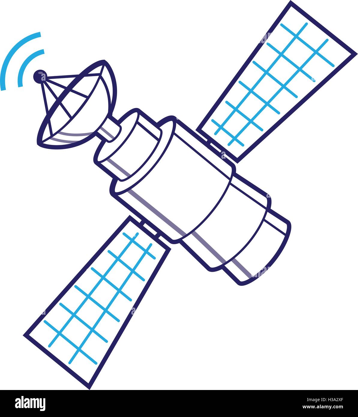 Satellite Stock Vector