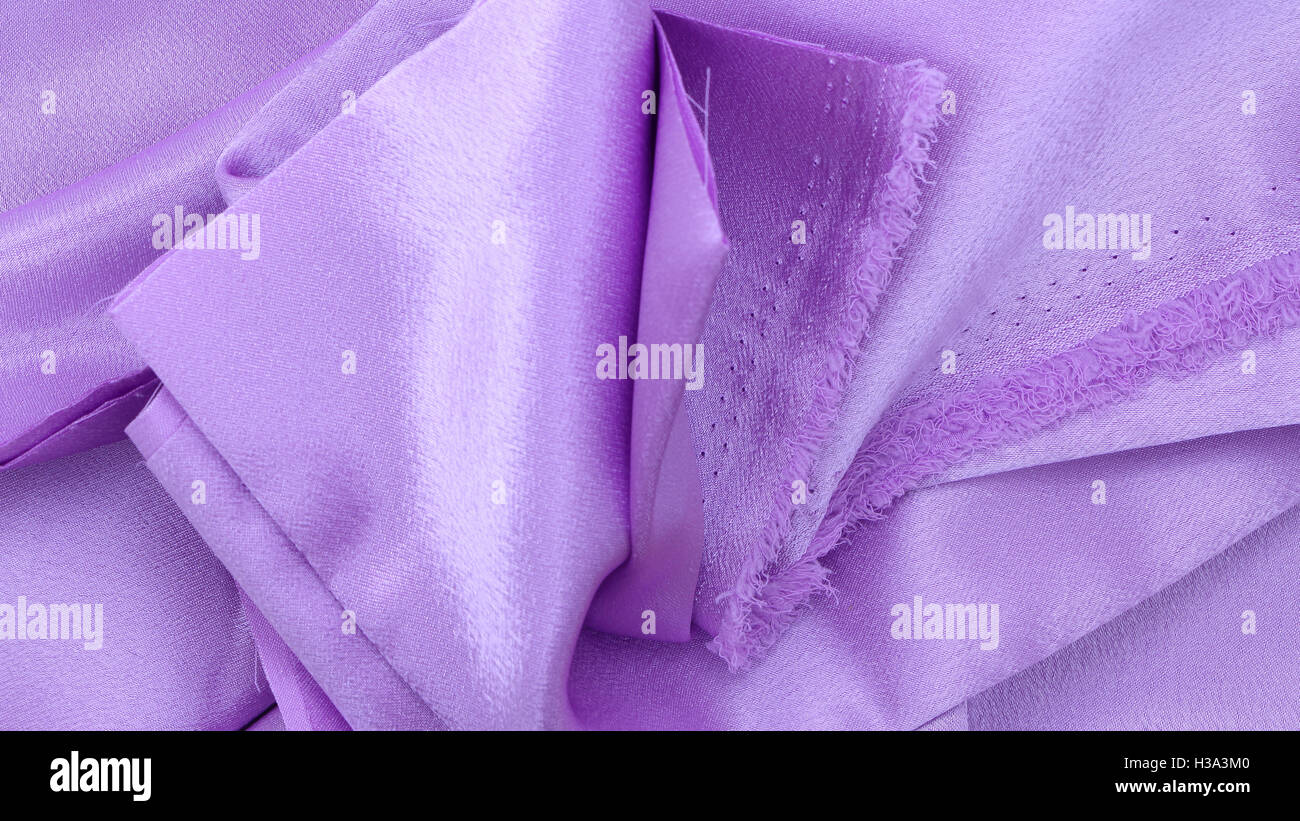 Hand Dyed Fabric - Purple - Color Wheel Basics Shades