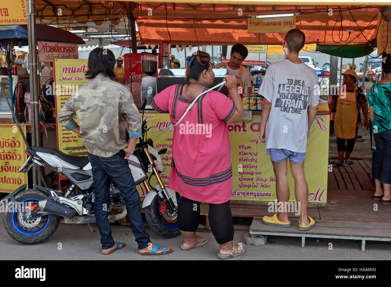 Overweight And Obese Woman At A Market Food Stall Thailand S E Asia Stock Photo Alamy Overweight And Obese Woman At A Market Food Stall Thailand S E Asia Stock Photo Alamy