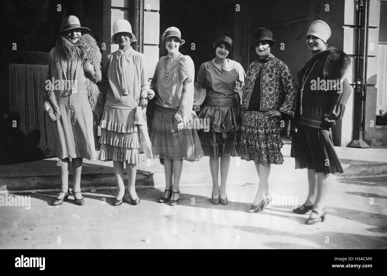 Fall fashion, 1927 Stock Photo