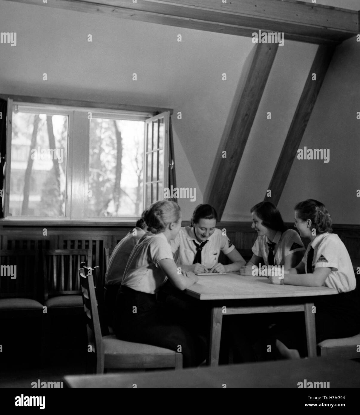 Academy for Youth Leadership in Braunschweig, 1940 Stock Photo