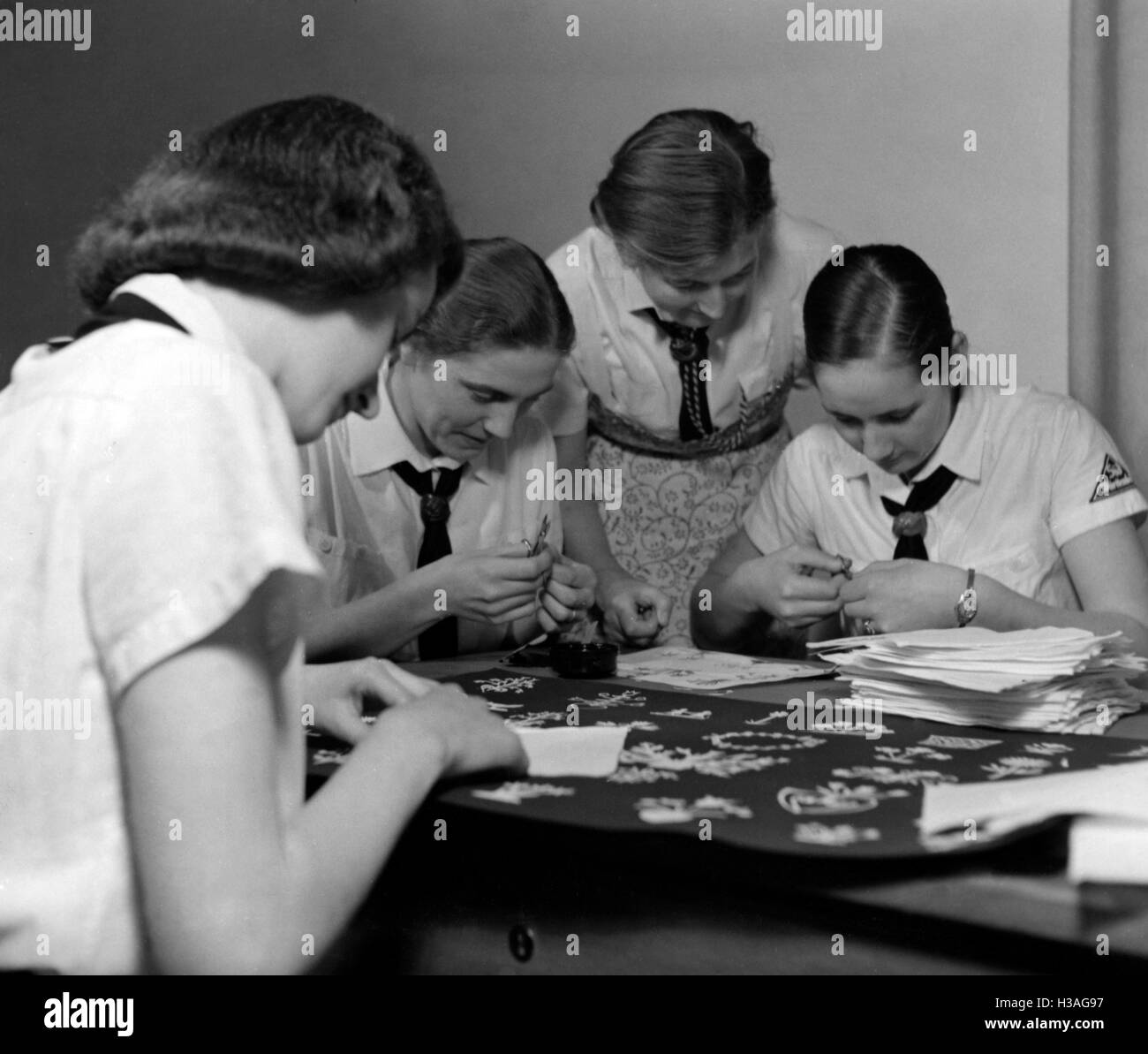 Academy for German Youth Leadership, 1940 Stock Photo