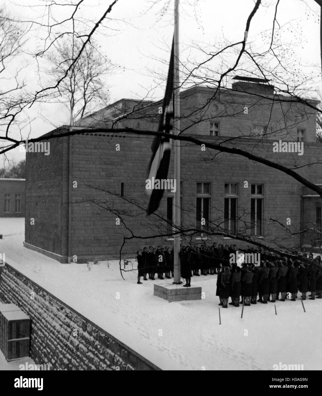 Academy for Youth Leadership in Braunschweig, 1940 Stock Photo