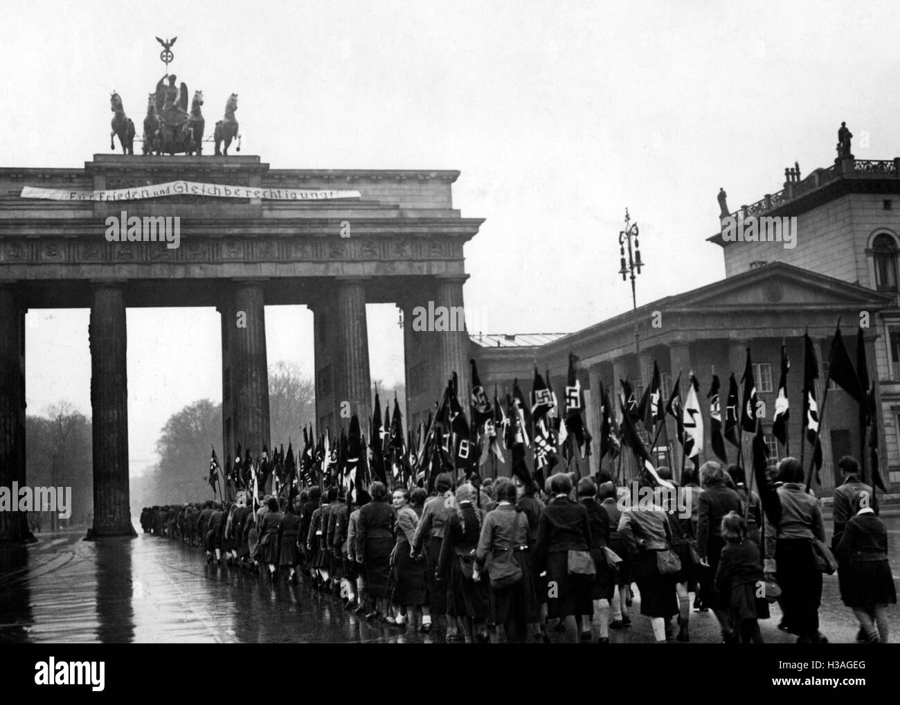 The Day of Youth in Berlin, 1934 Stock Photo