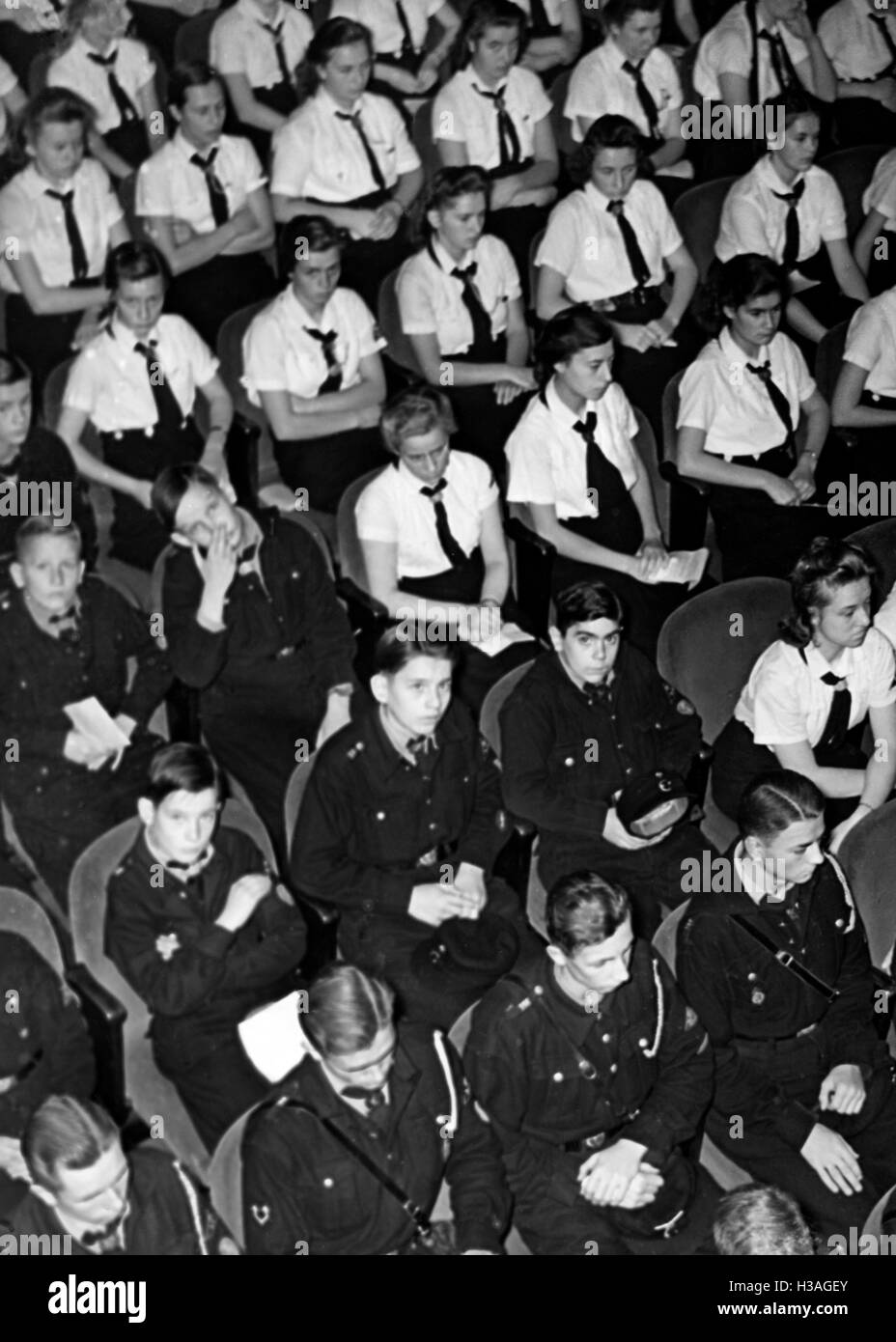 Opening of the Youth Film Hours in the Ufa-Palast am Zoo, Berlin 1941 Stock Photo