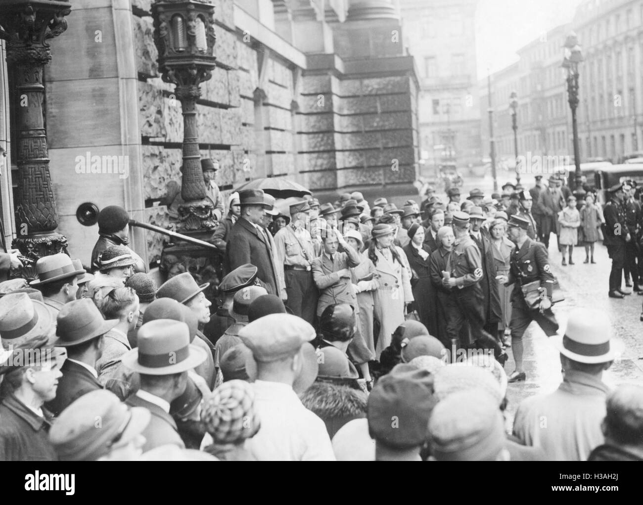 Members of the Reichstag in Berlin, 1933 Stock Photo