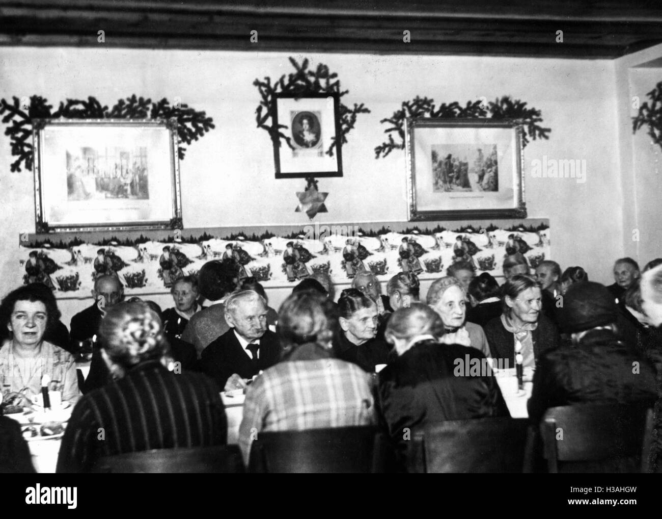 Huguenot celebration in Berlin, 1932 Stock Photo