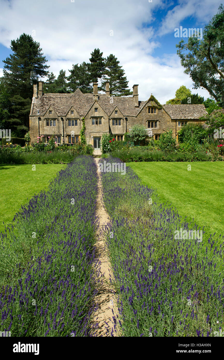 Charingworth Hotel, a country house hotel in the Cotswolds in Chipping Campden, Gloucestershire, UK. Stock Photo