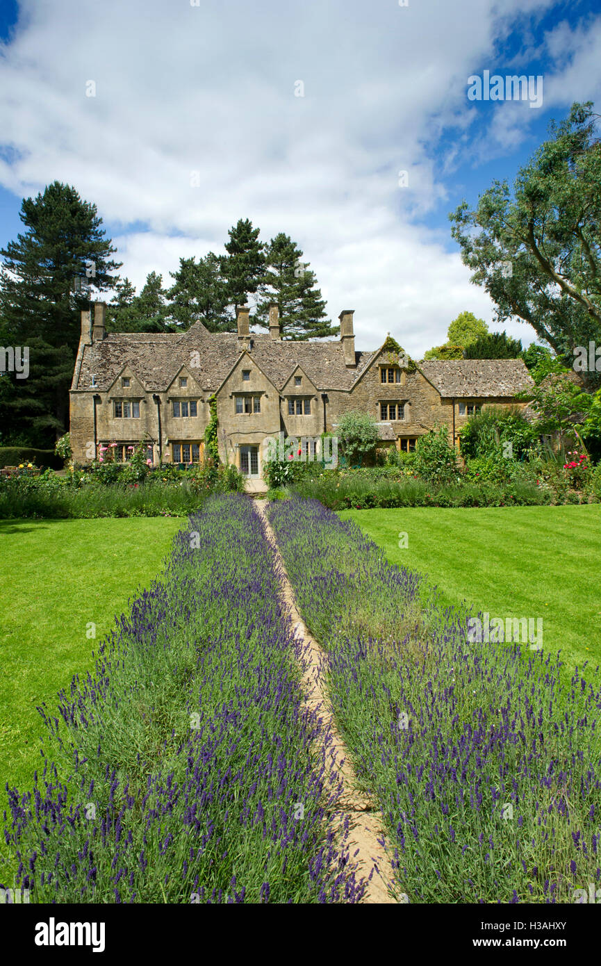 Charingworth Hotel, a country house hotel in the Cotswolds in Chipping Campden, Gloucestershire, UK. Stock Photo