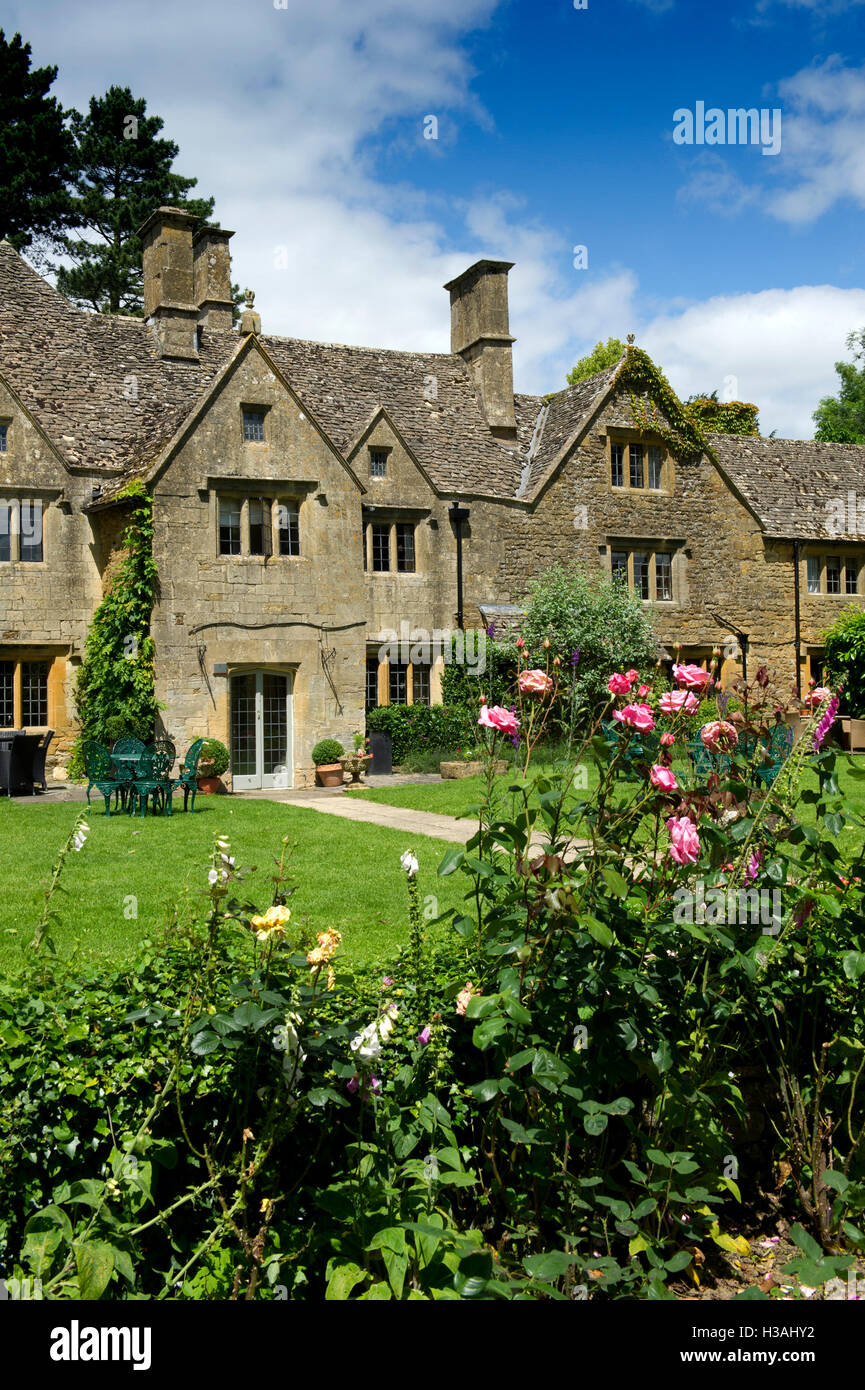 Charingworth Hotel, a country house hotel in the Cotswolds in Chipping Campden, Gloucestershire, UK. Stock Photo