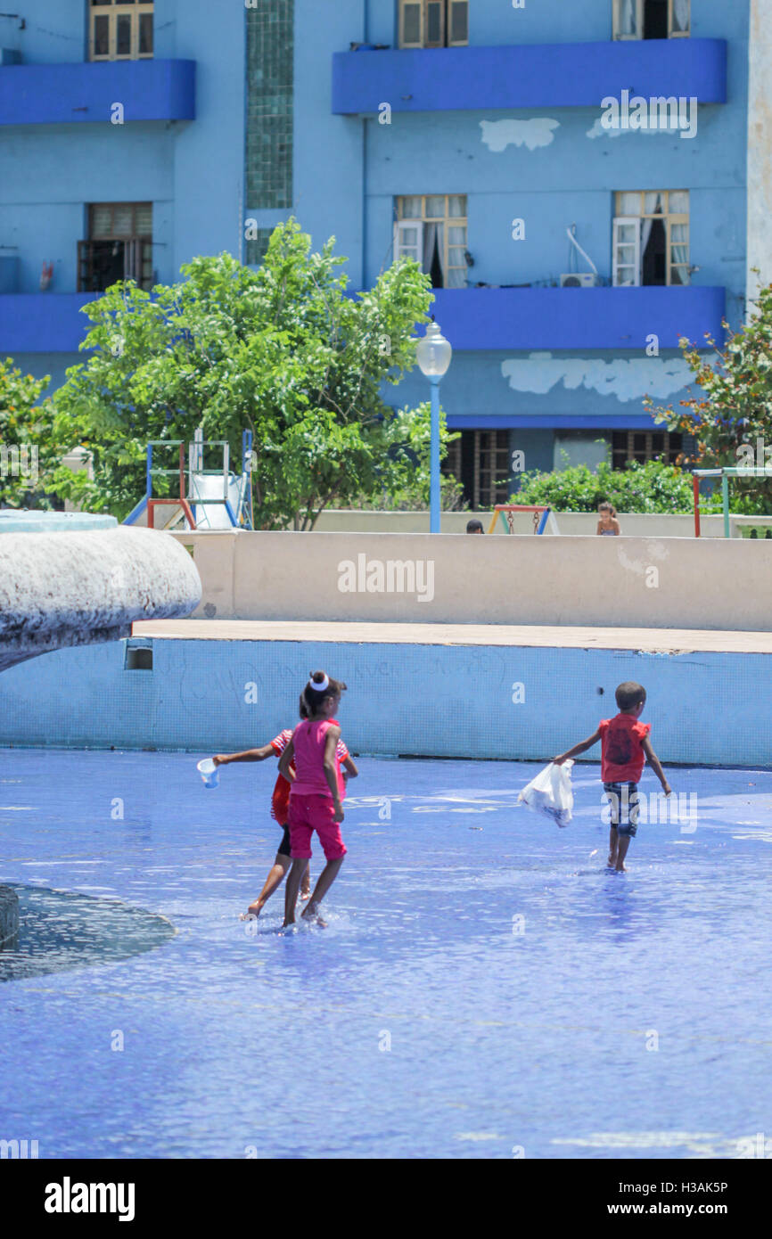 Typical private cuban houses in Cuba Stock Photo Alamy