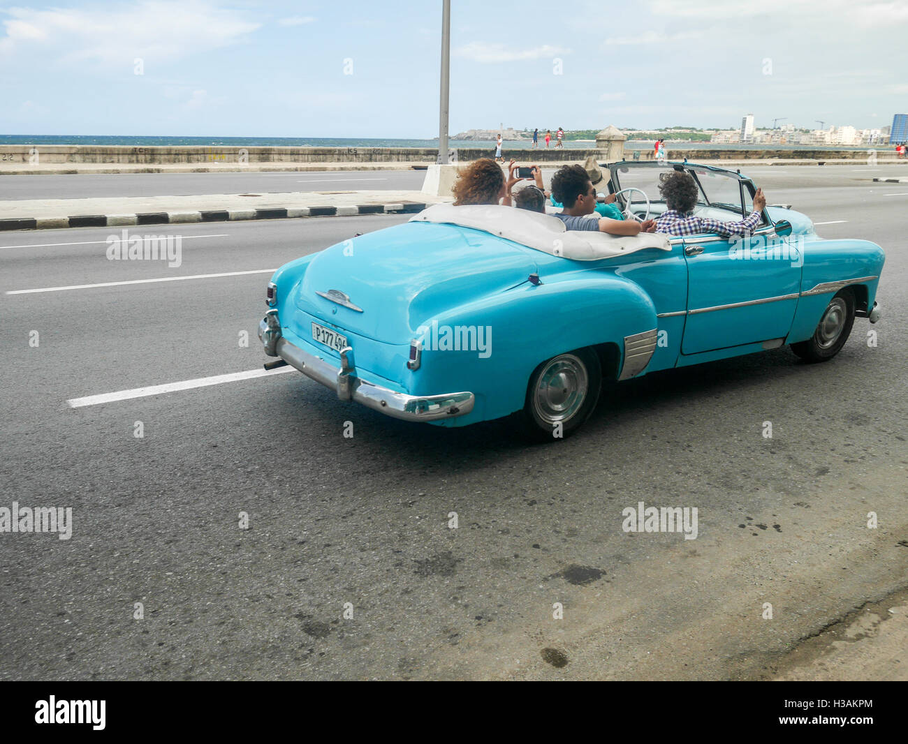 Old Vintage American Cars After Being Repaired Are Used As A Public Transport As Taxi In Havana Cuba Tourist Main Attraction Best Way To Become Rich Stock Photo Alamy