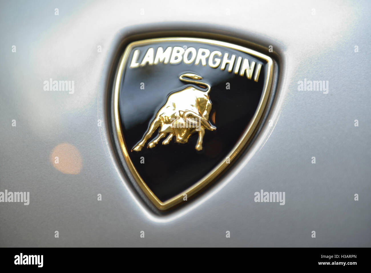 Lamborghini logo hi-res stock photography and images - Alamy