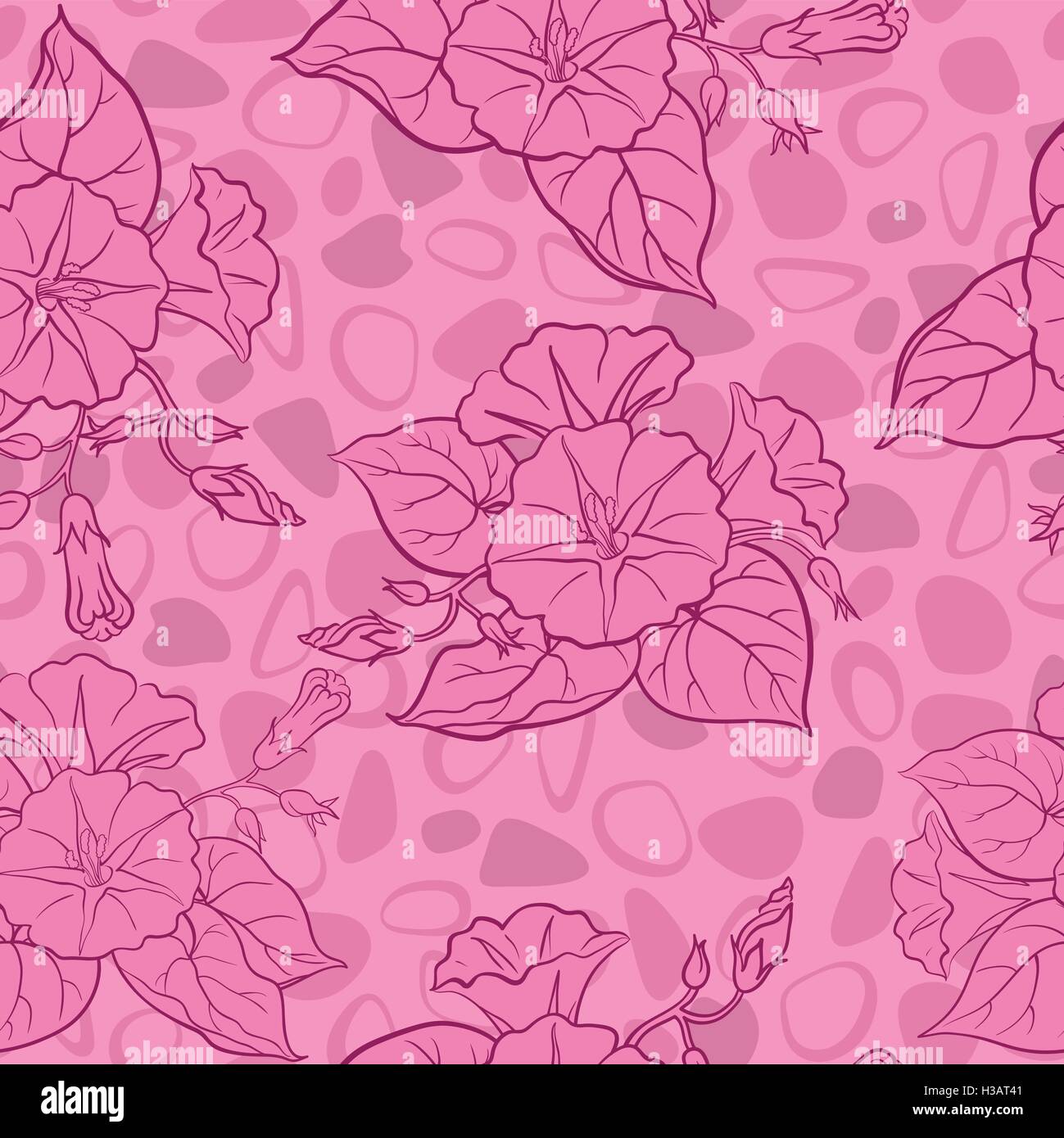Seamless floral background Stock Vector Image & Art - Alamy
