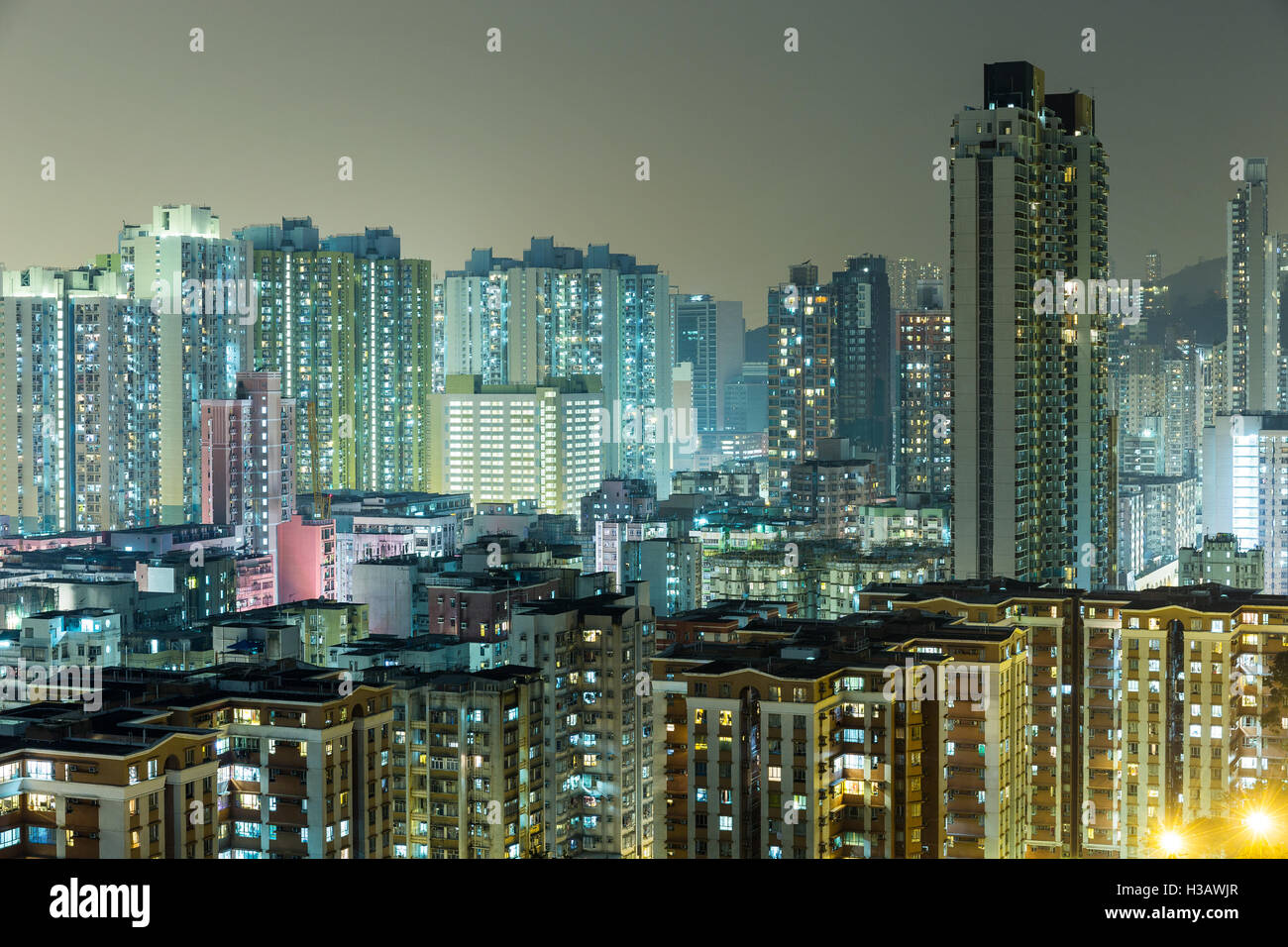 Hong Kong cityscape Stock Photo - Alamy