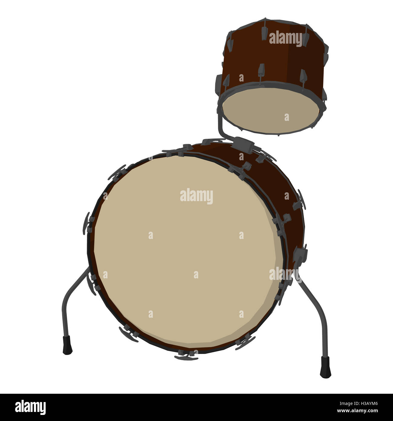 Drums Illustration Stock Photo