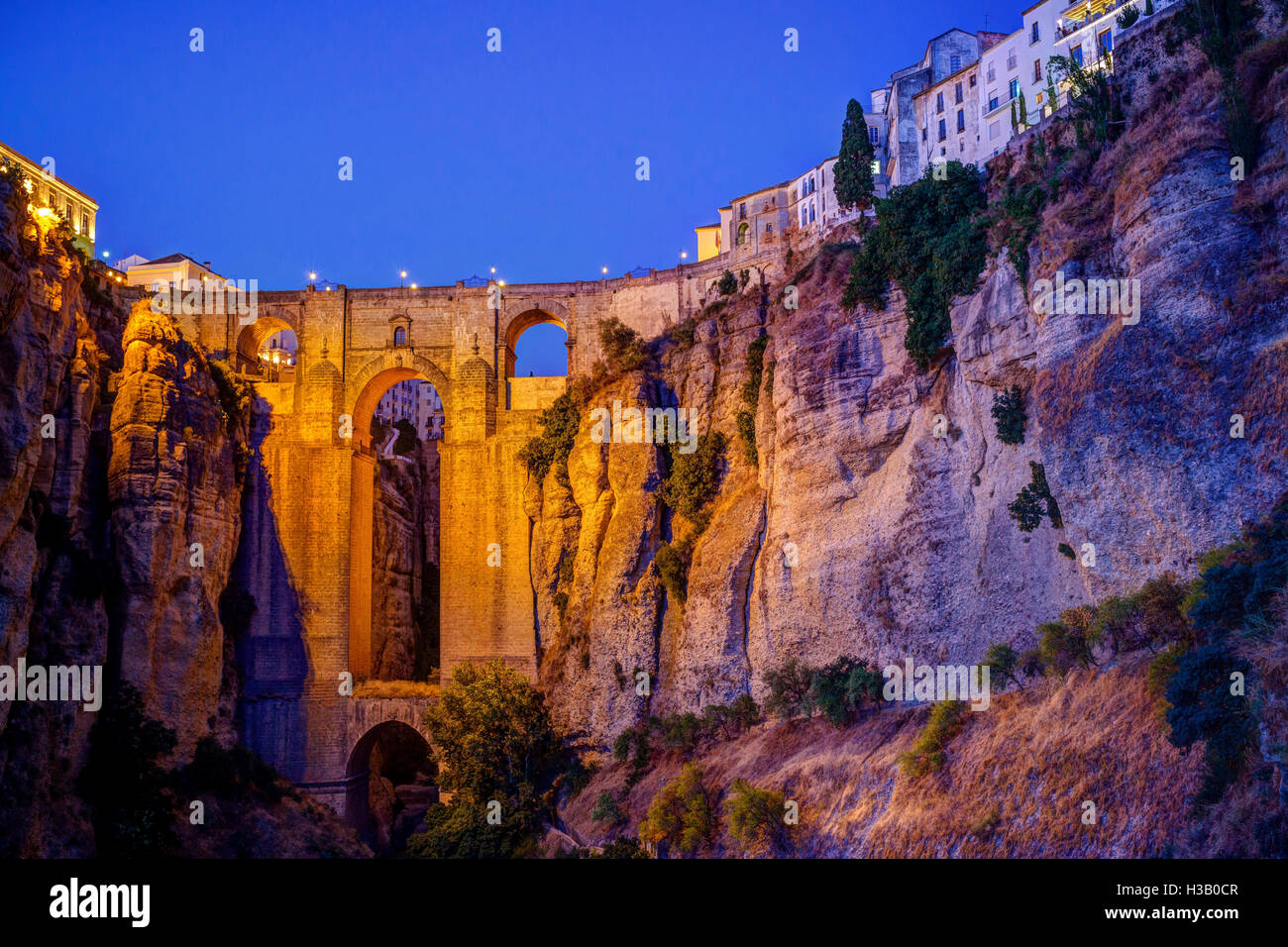 Ronda in Andalusia, Spain Stock Photo
