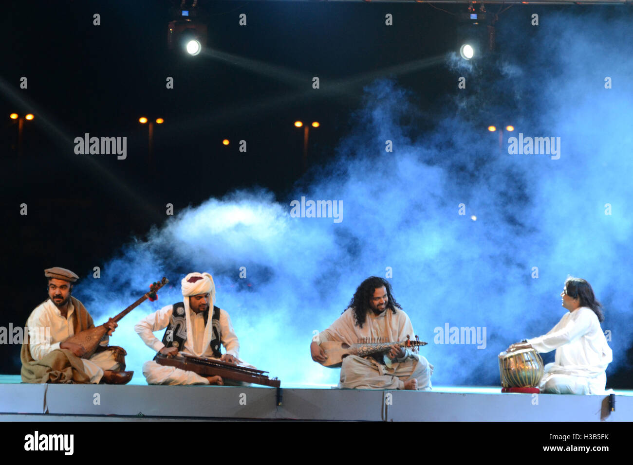 Quetta Pakistan. August 30 2016. famous Pashto language musical