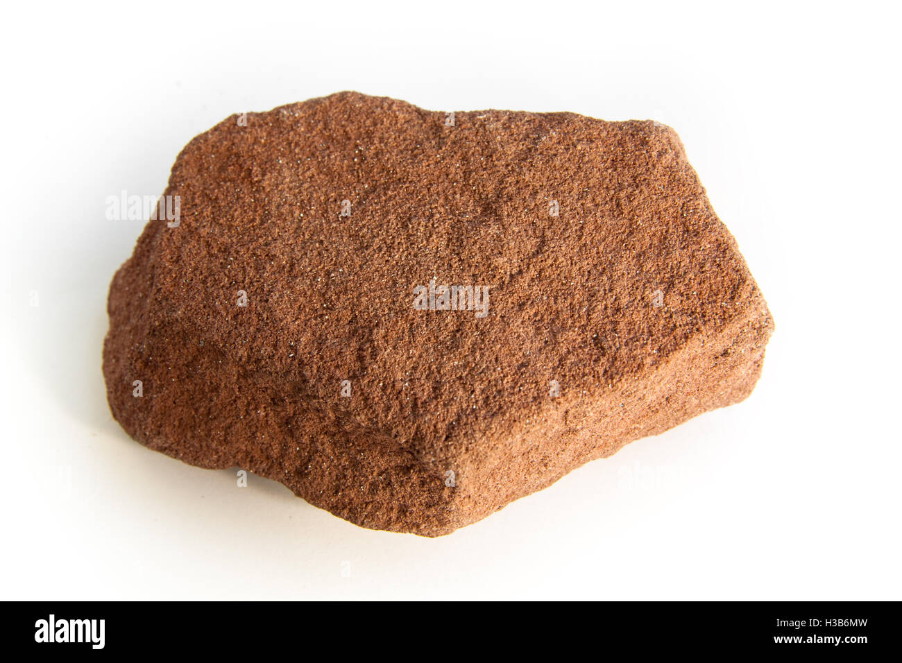 Macro shot of sandstone, a sedimentary rock Stock Photo