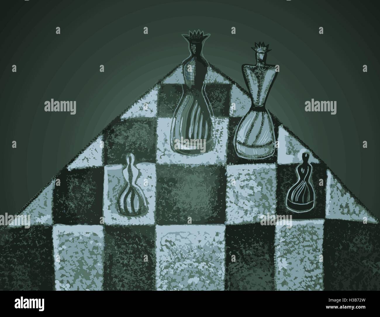 Blueprint To Chess Pieces Names Stock Illustration - Download Image Now -  Abstract, Archival, Artist's Model - iStock