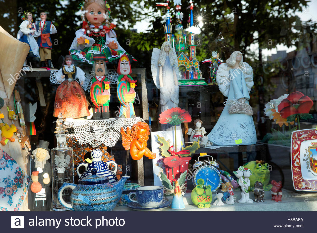 close up of Souvenir shop in Warsaw, Poland Stock Photo 122566286 Alamy