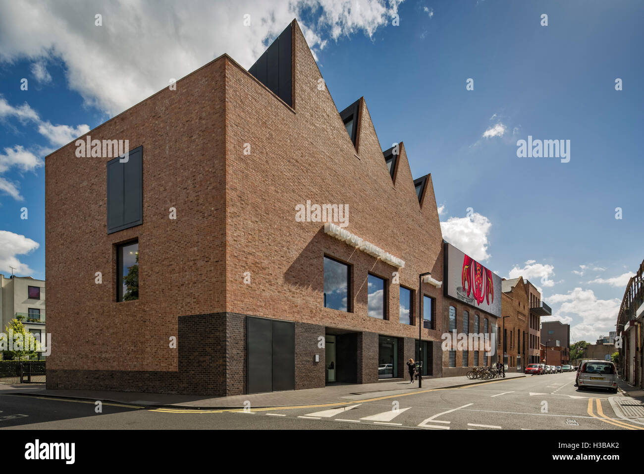The Newport Street Gallery in Vauxhall designed by architects Caruso St  John. Newport Street Gallery, Vauxhall, United Kingdom Stock Photo - Alamy