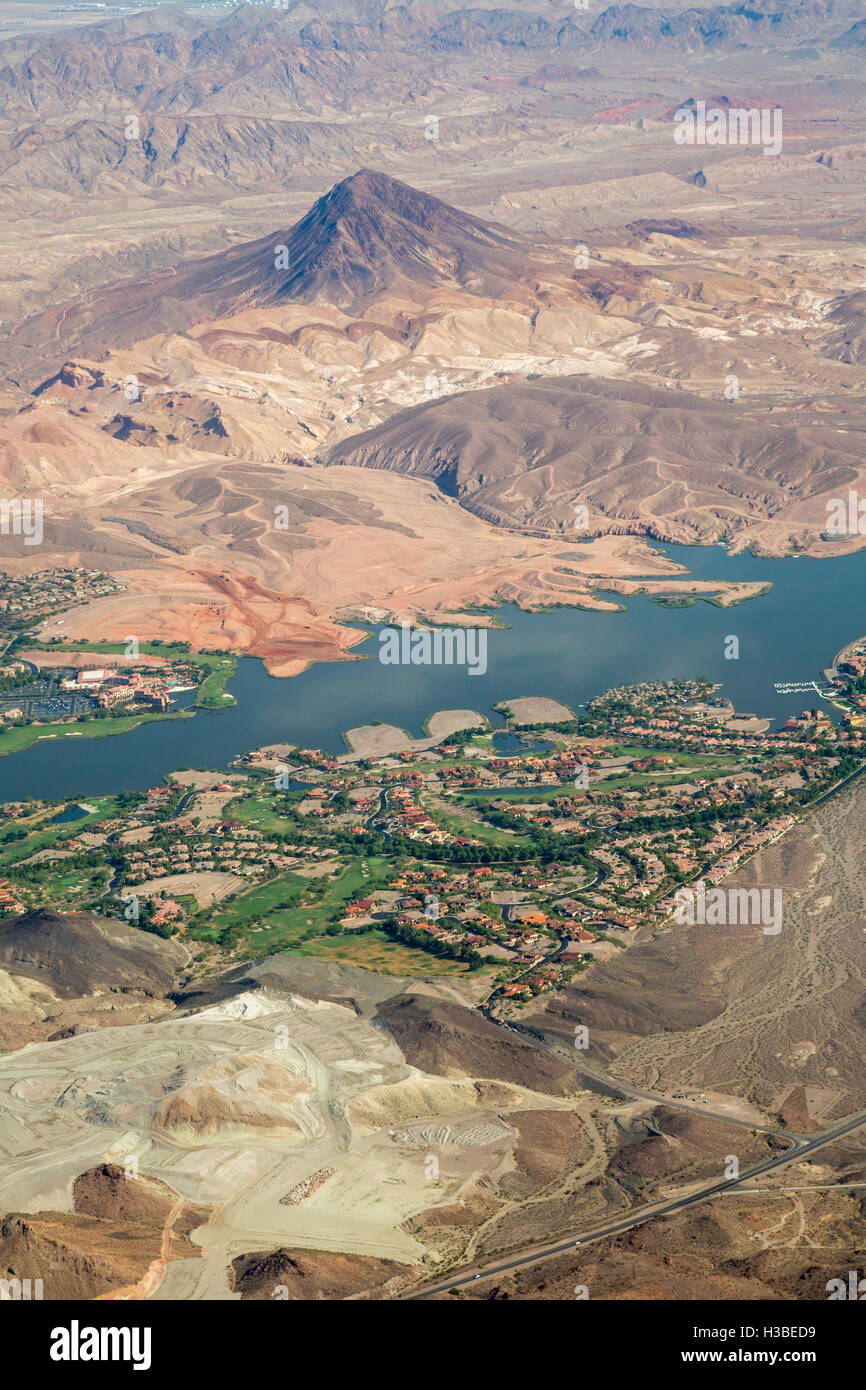 Henderson, Nevada The Lake Las Vegas Resort, built around an