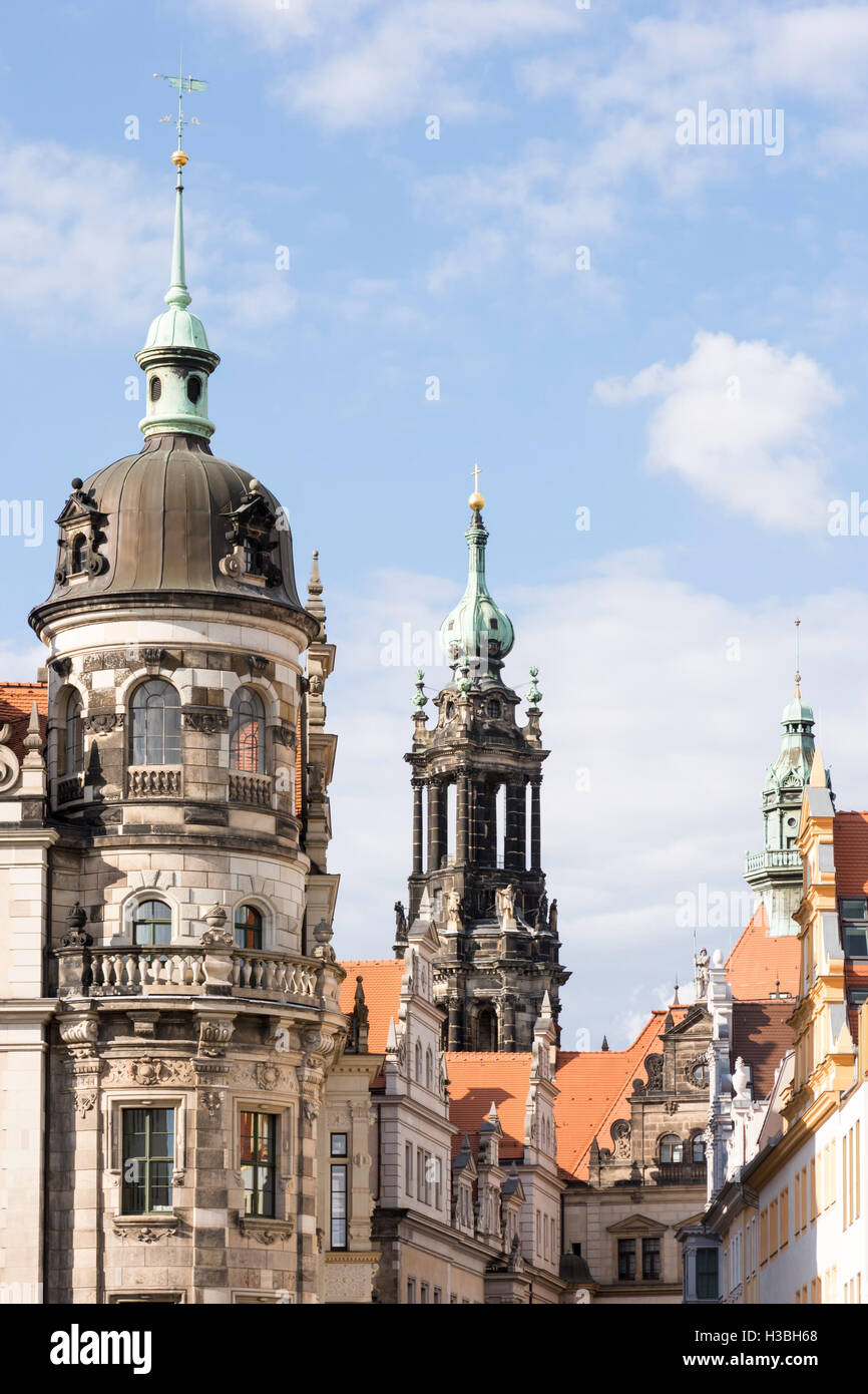 Historic buildings in Dresden (Saxony, Germany Stock Photo Alamy