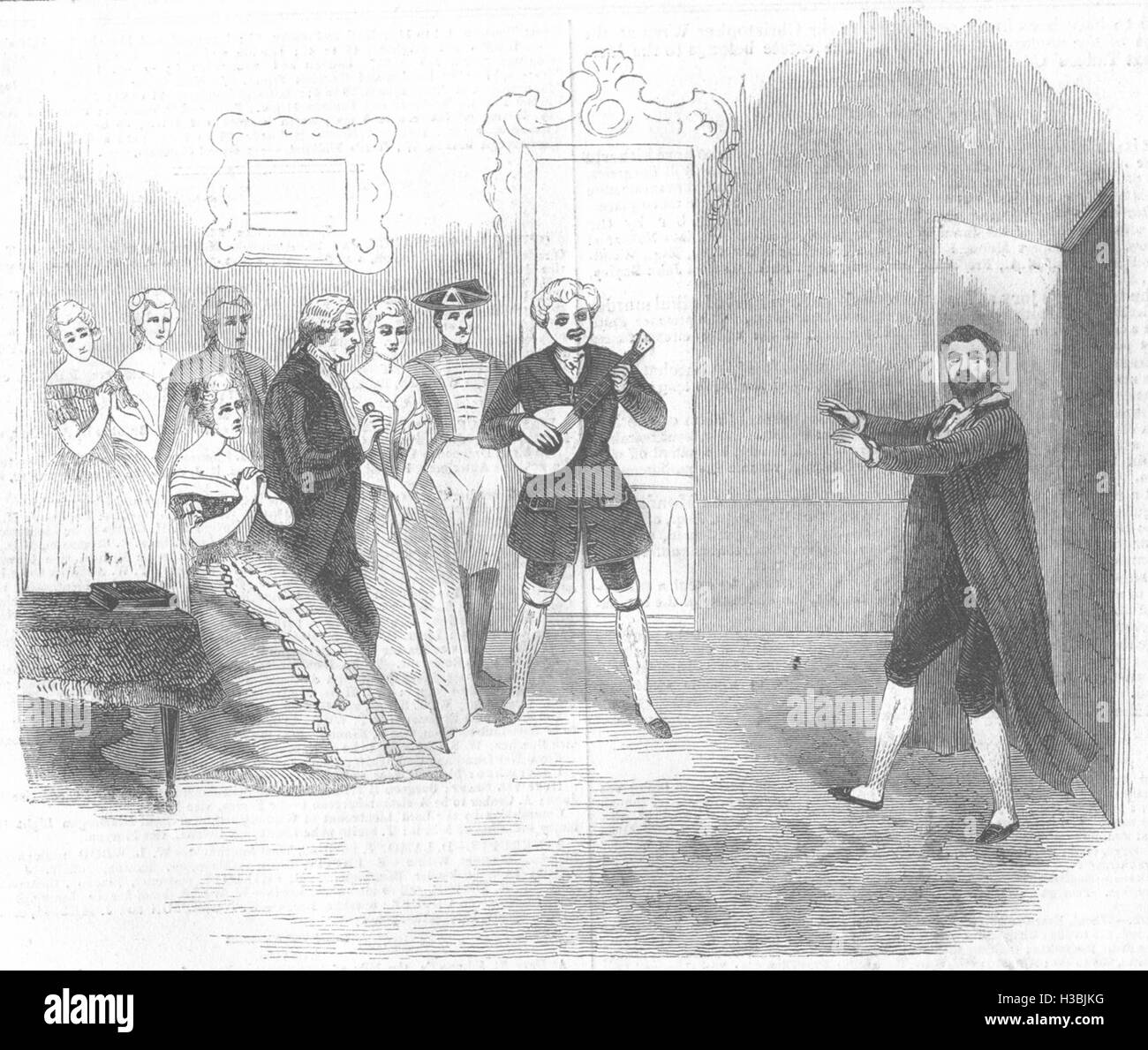 London Farinelli Bouffon Du Roi St Jamess Theatre 1844 The Illustrated London News Stock Photo Alamy London Farinelli Bouffon Du Roi St Jamess Theatre 1844 The Illustrated London News Stock Photo Alamy