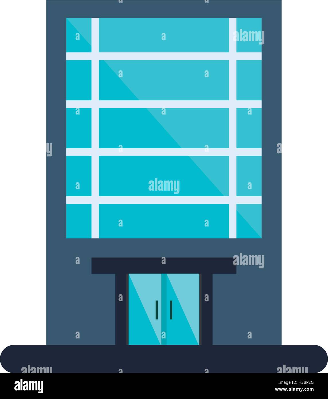 Isolated building with windows design Stock Vector Image & Art - Alamy
