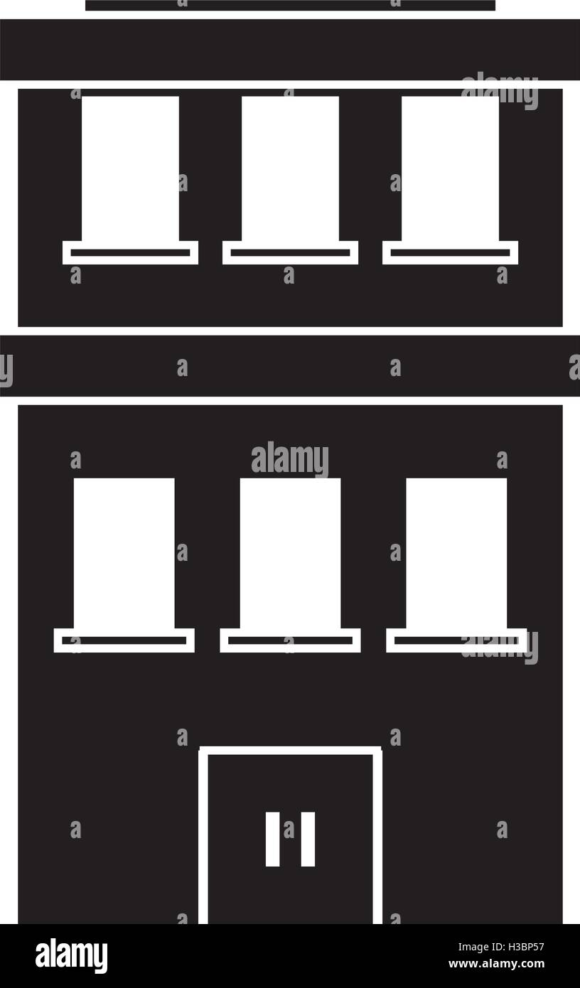 Isolated building with windows design Stock Vector Image & Art - Alamy