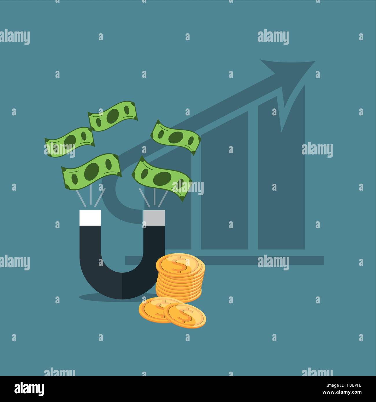 economy and money related icons image Stock Vector Image & Art - Alamy