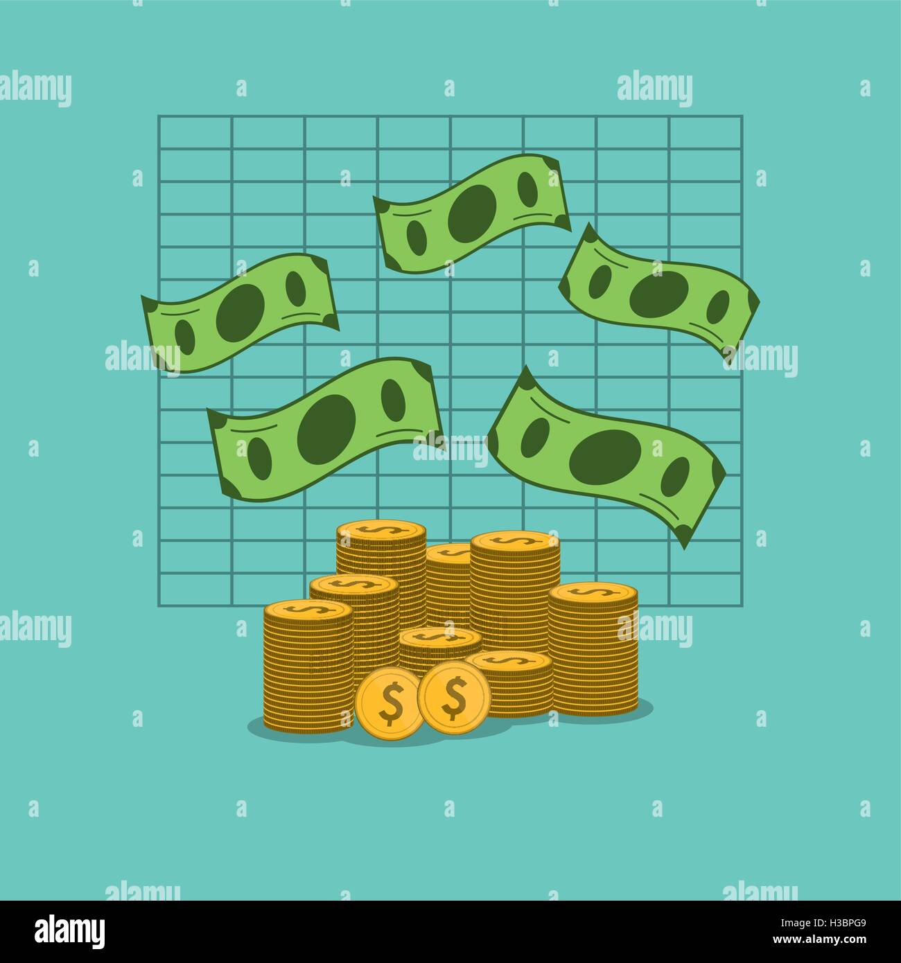 economy and money related icons image Stock Vector Image & Art - Alamy
