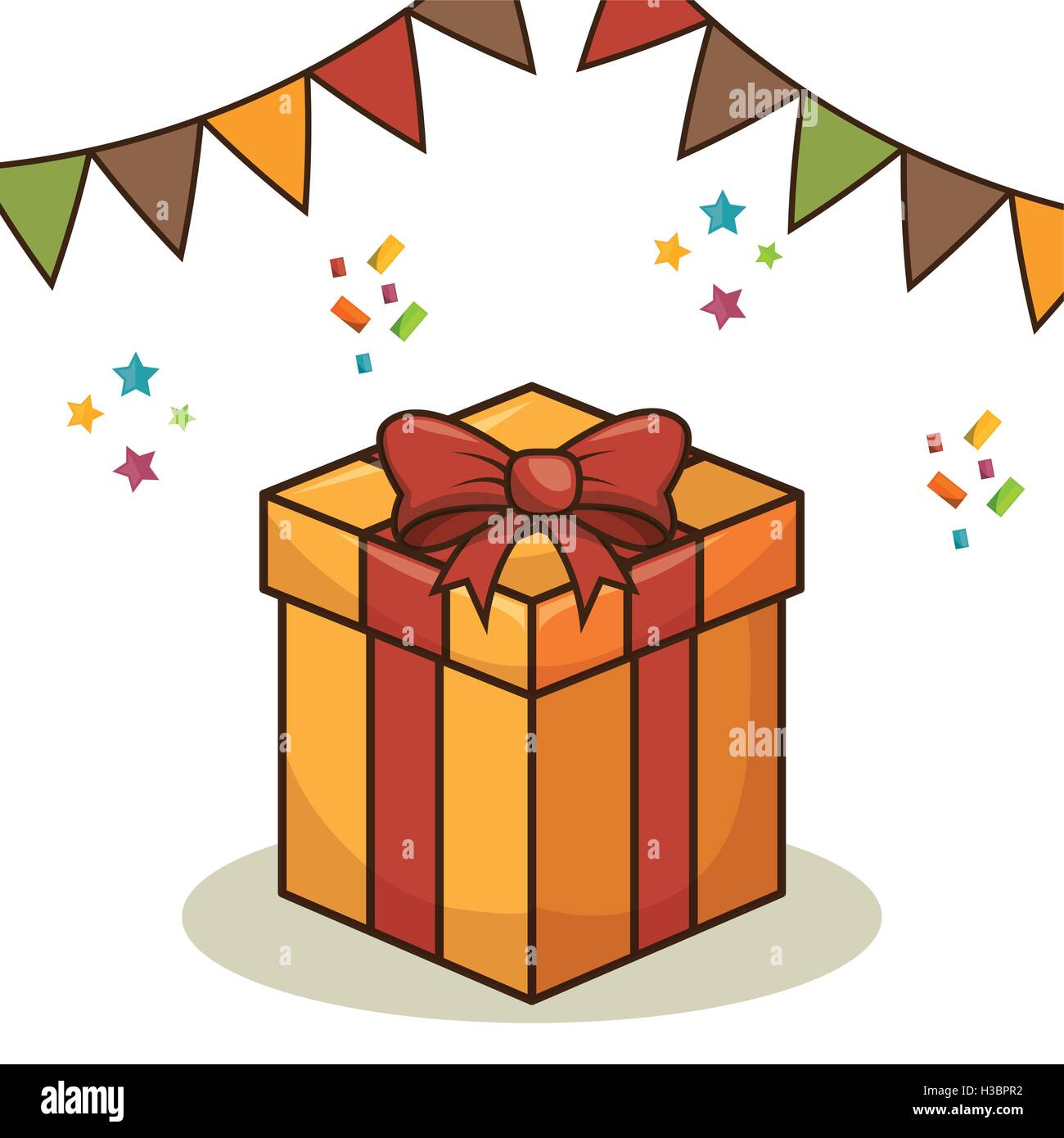 Birthday Gift Box Stock Vector Image Art Alamy birthday-gift-box-stock-vector-image-art-alamy