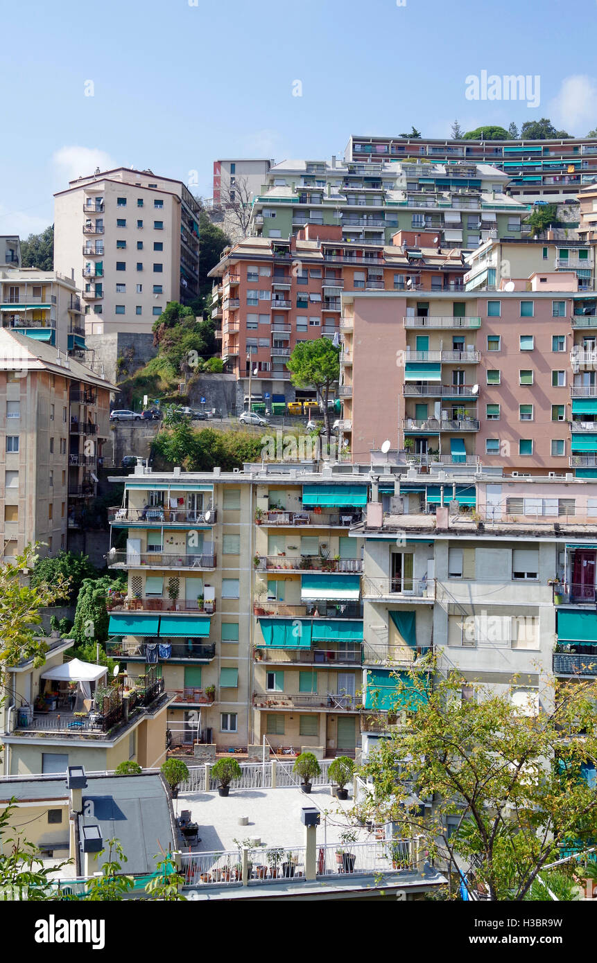 Hillside in a suburb of genoa hires stock photography and images Alamy
