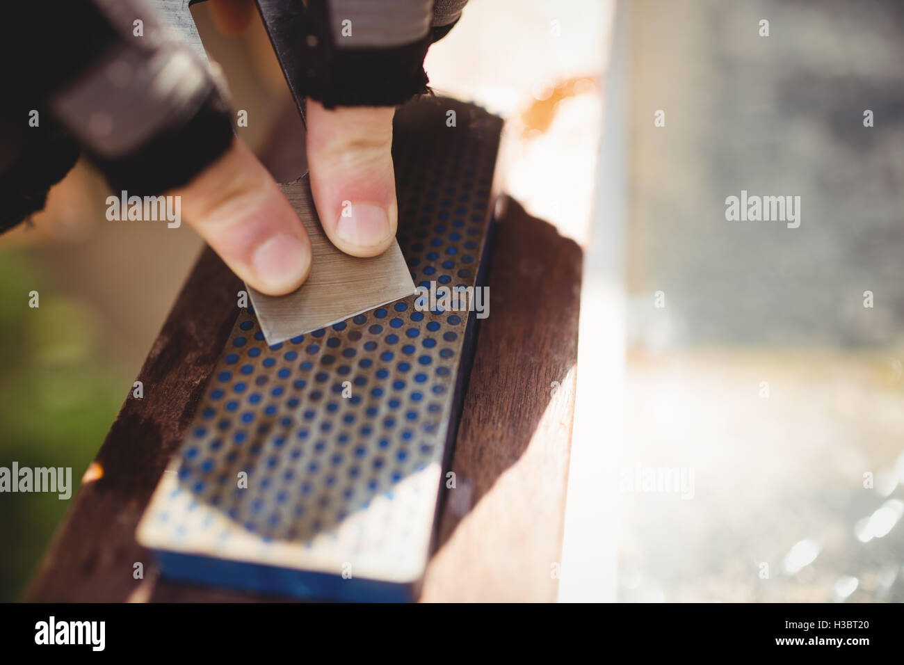 Sharpening stone hires stock photography and images Alamy