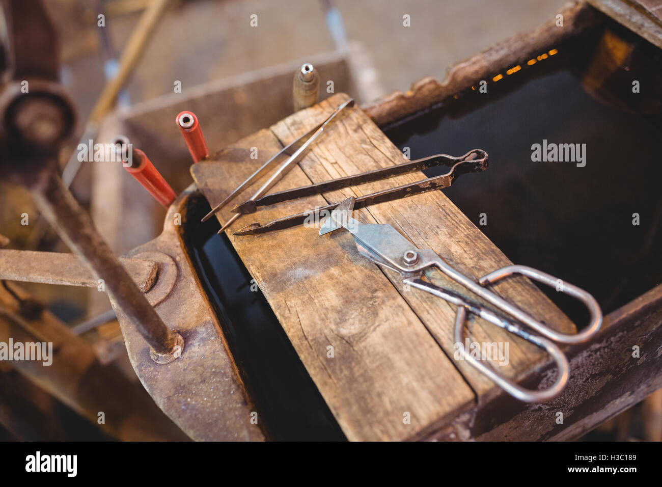 Glassblowing Tools High Resolution Stock Photography and Images - Alamy