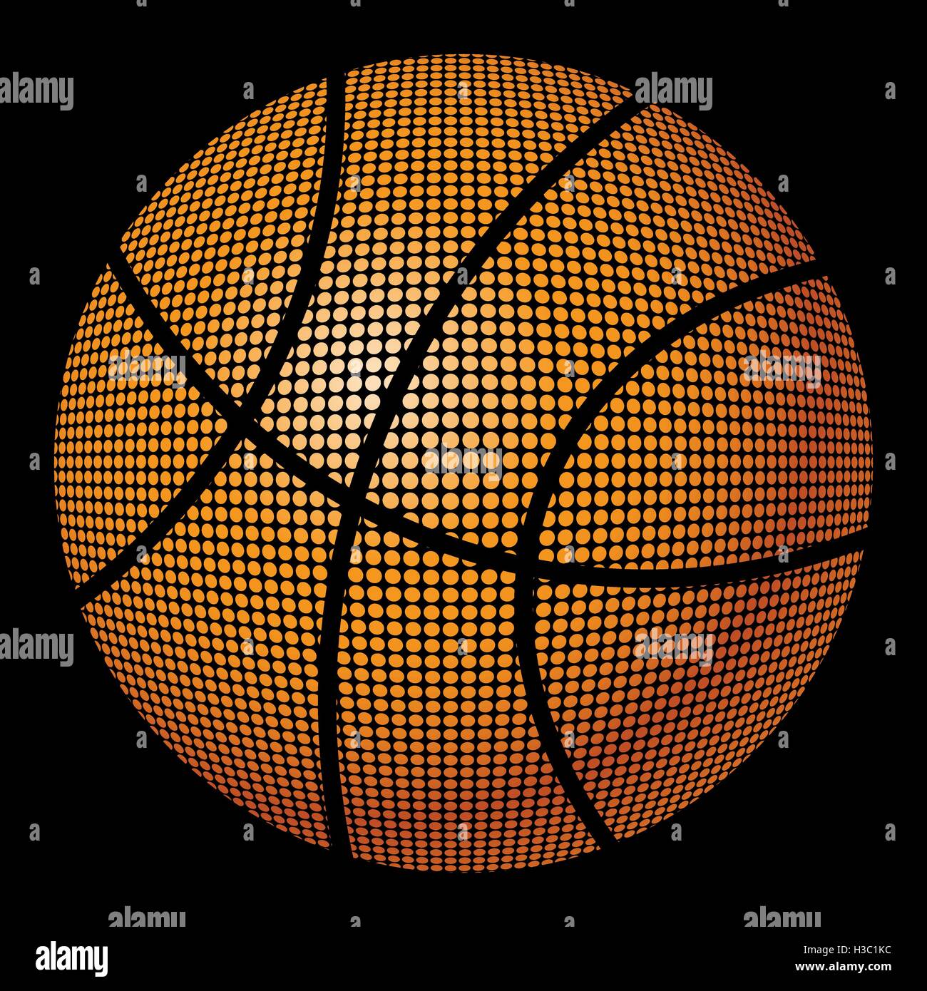 Fiery basketball ball Stock Vector Image & Art - Alamy