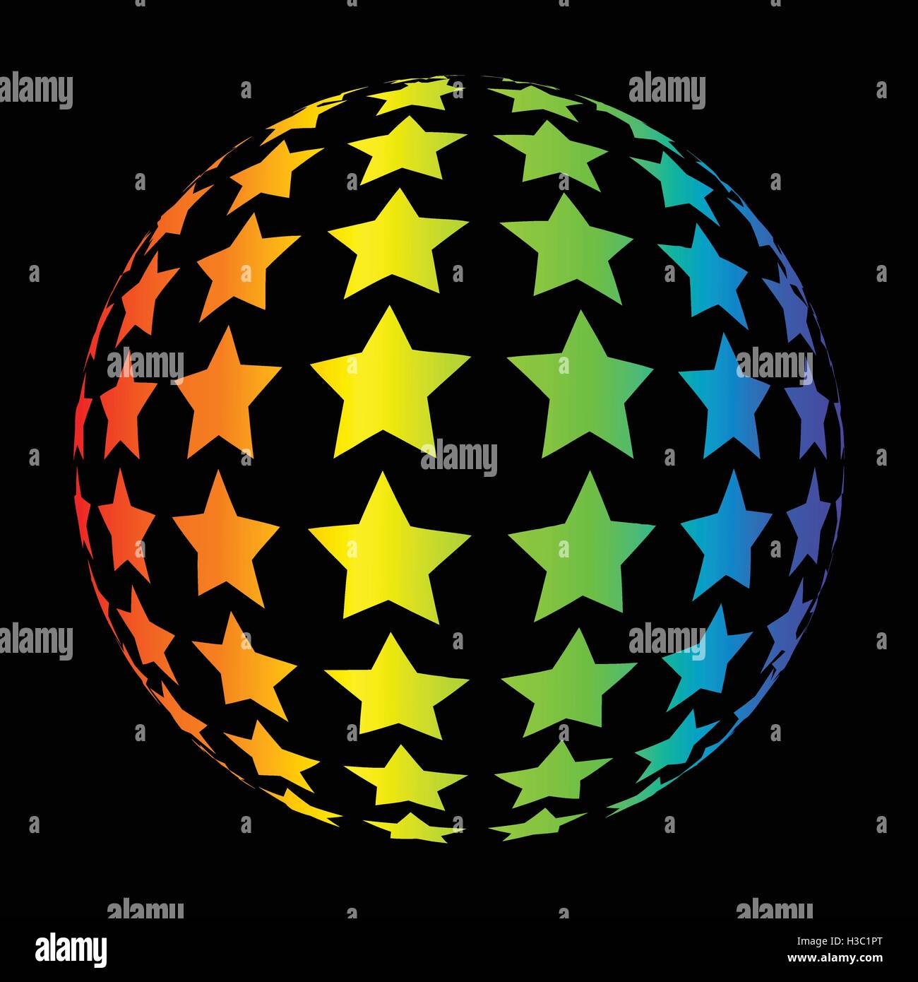 Colorful star background Stock Vector Image & Art - Alamy