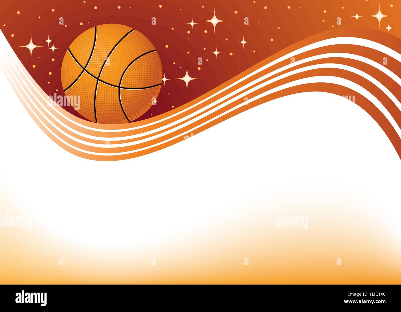 basketball design element Stock Vector