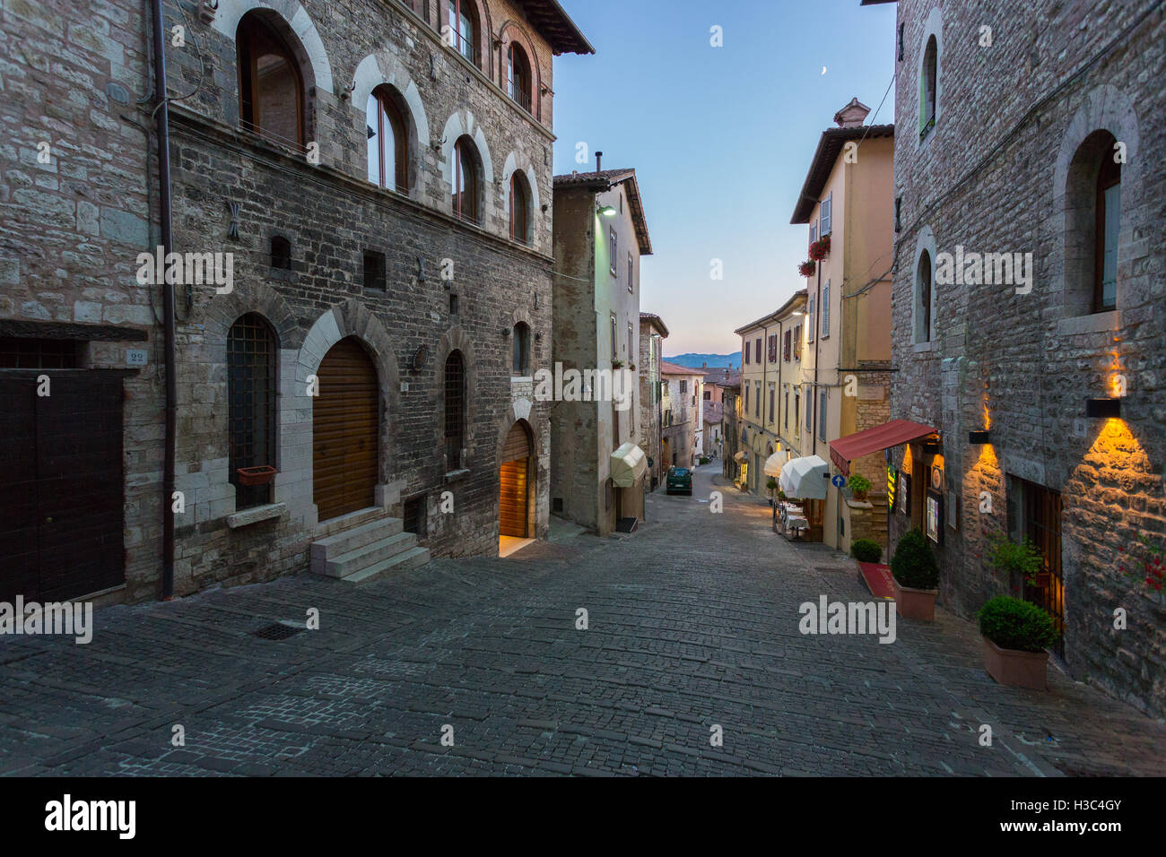Gubbio - Umbria - Italy Stock Photo