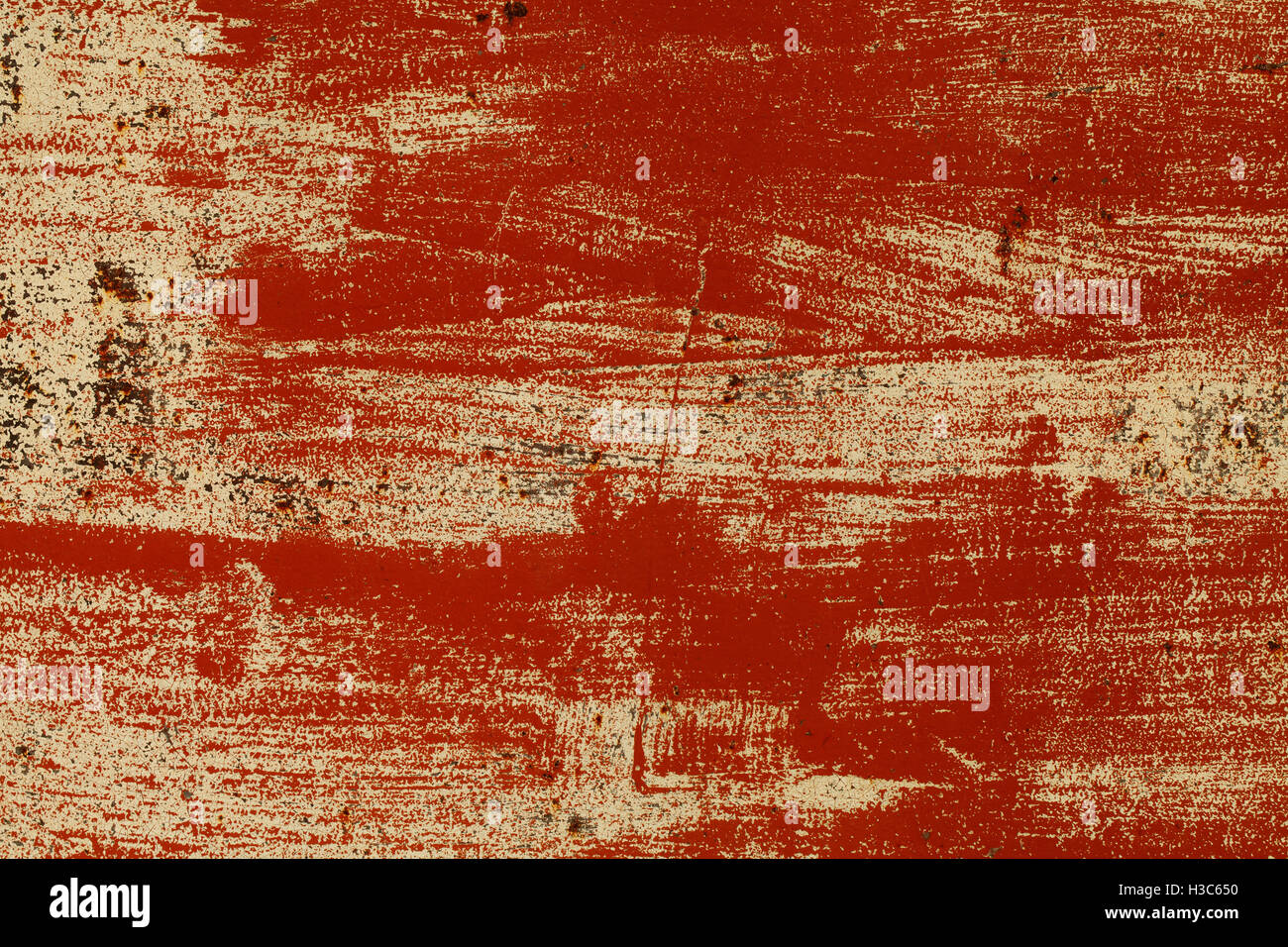 a grunge metal texture cracked red paint Stock Photo - Alamy