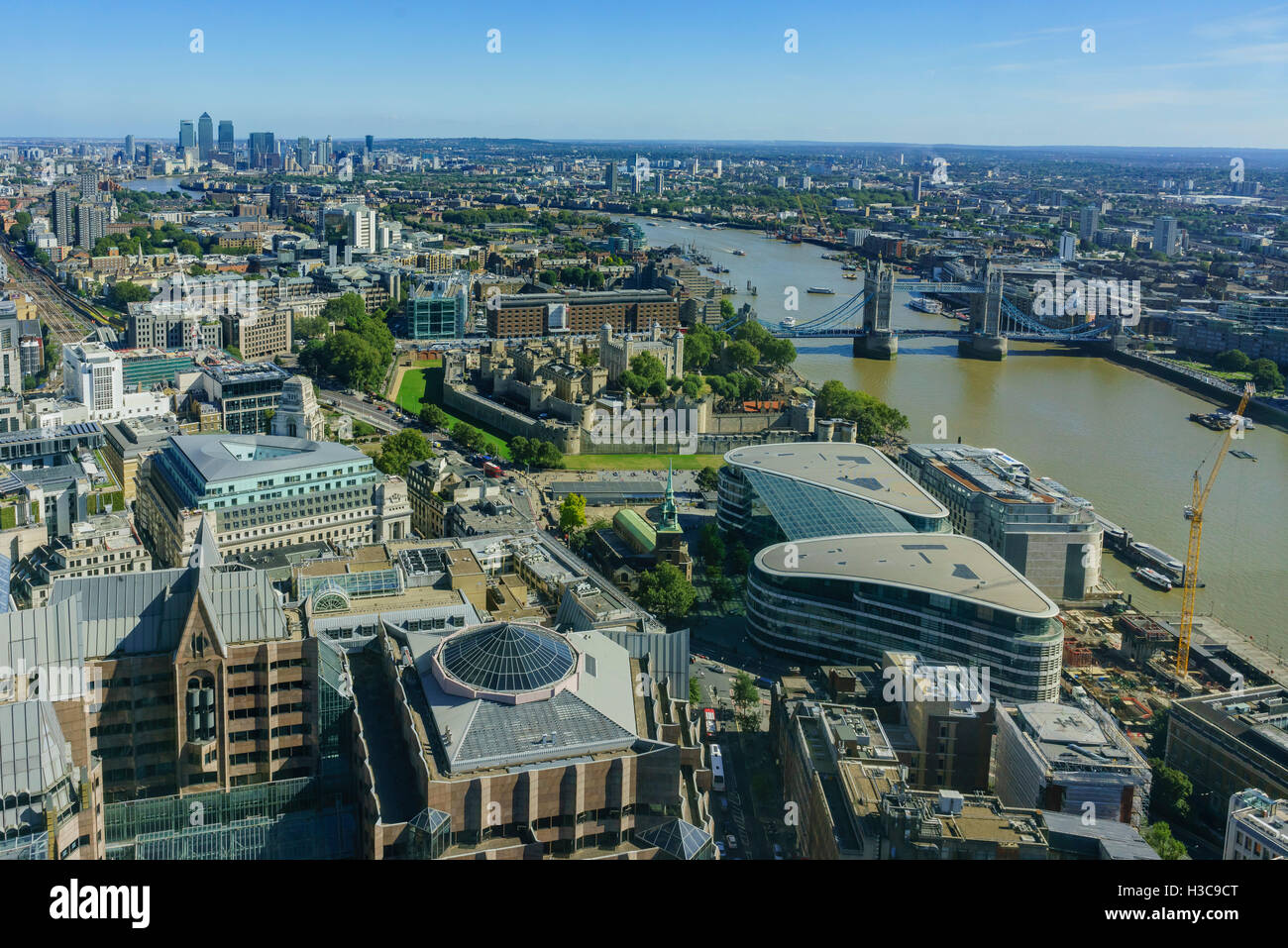 Sky garden london aerial hi-res stock photography and images - Alamy