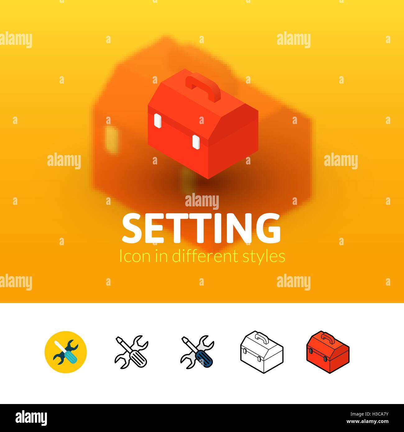 Modern setting Stock Vector Images - Alamy