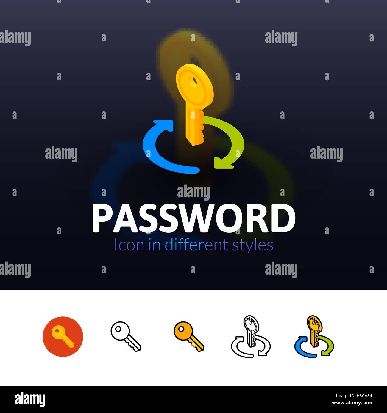My password admin Stock Vector Images - Alamy